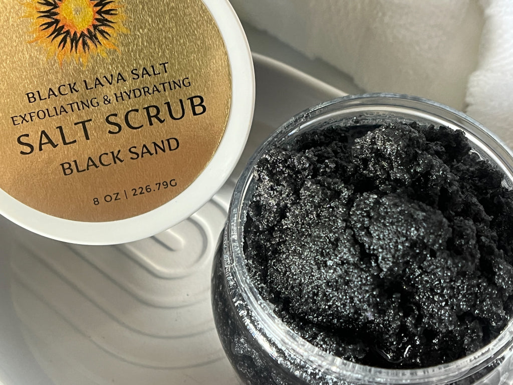 Black Sand Salt Scrub